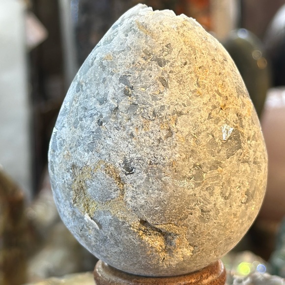 Celestite Crystal Egg Specimen! - Picture 5 of 6